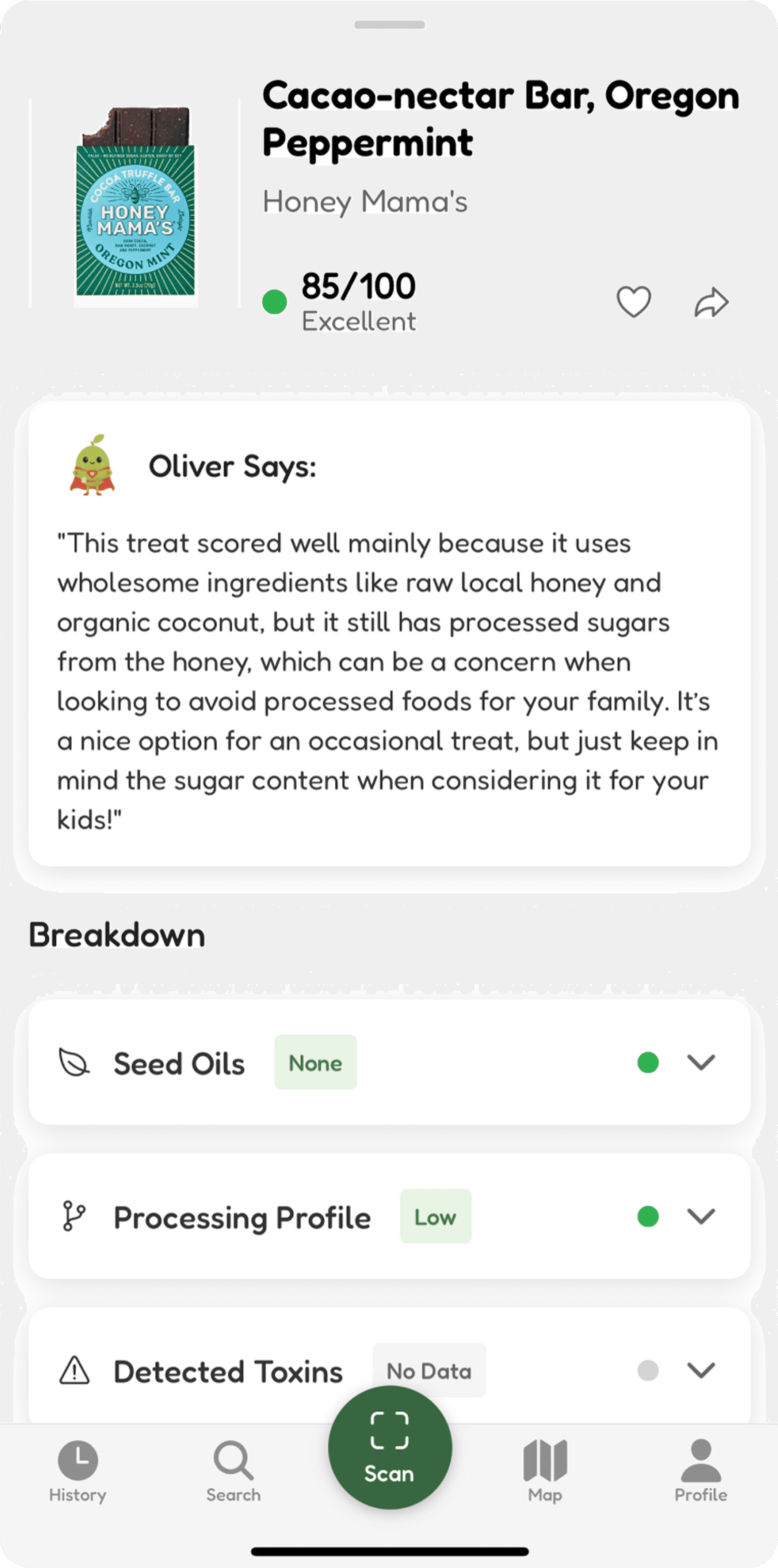 Cocao-nectar Bar, Oregon Peppermint