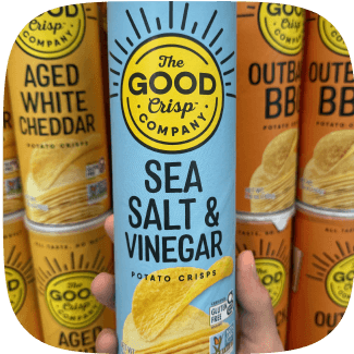 Sea Salt & Vinegar Potato Crisps